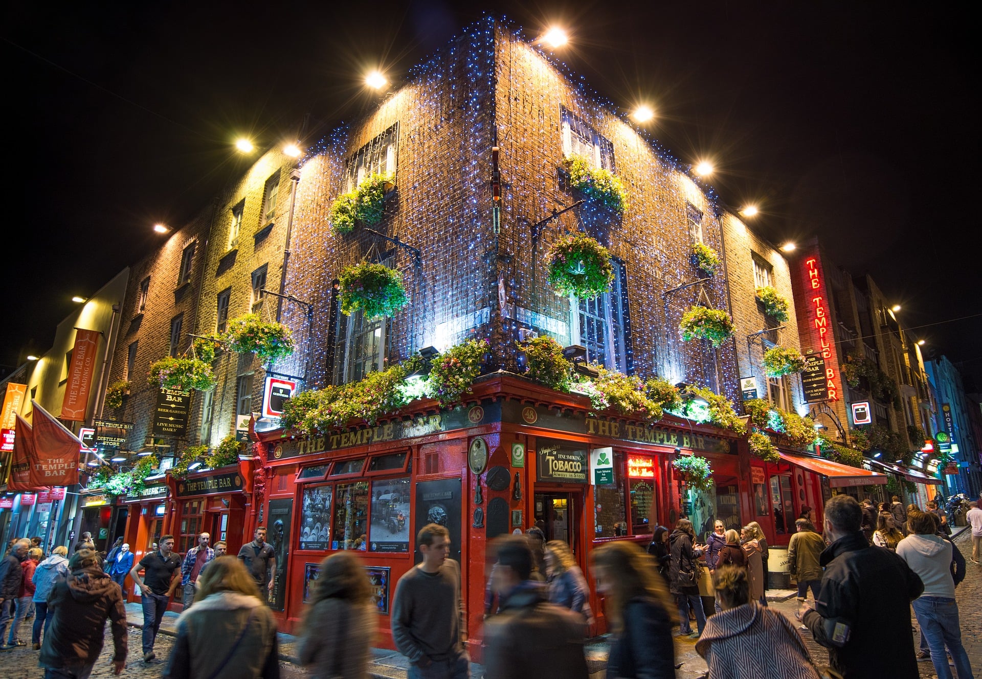 Dublin na weekend, zwiedzanie Dublinu, bary w Dublinie, wiosenny city break, The Temple Bar w Dublinie