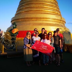 Złota Góra, Wat Saket w Bangkoku, zwiedzanie Złotej Góry, wyprawa do Tajlandii