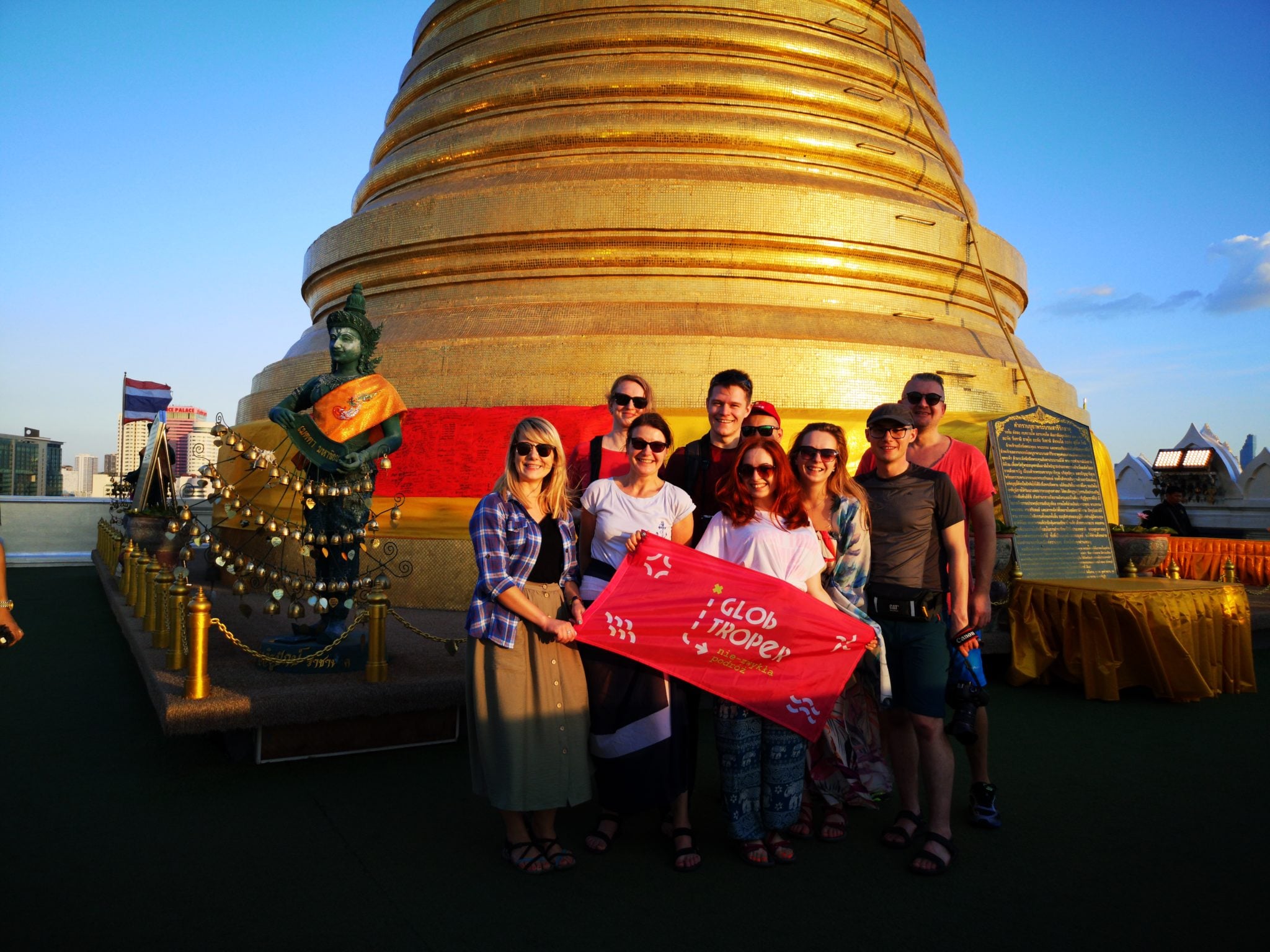 Złota Góra, Wat Saket w Bangkoku, zwiedzanie Złotej Góry, wyprawa do Tajlandii