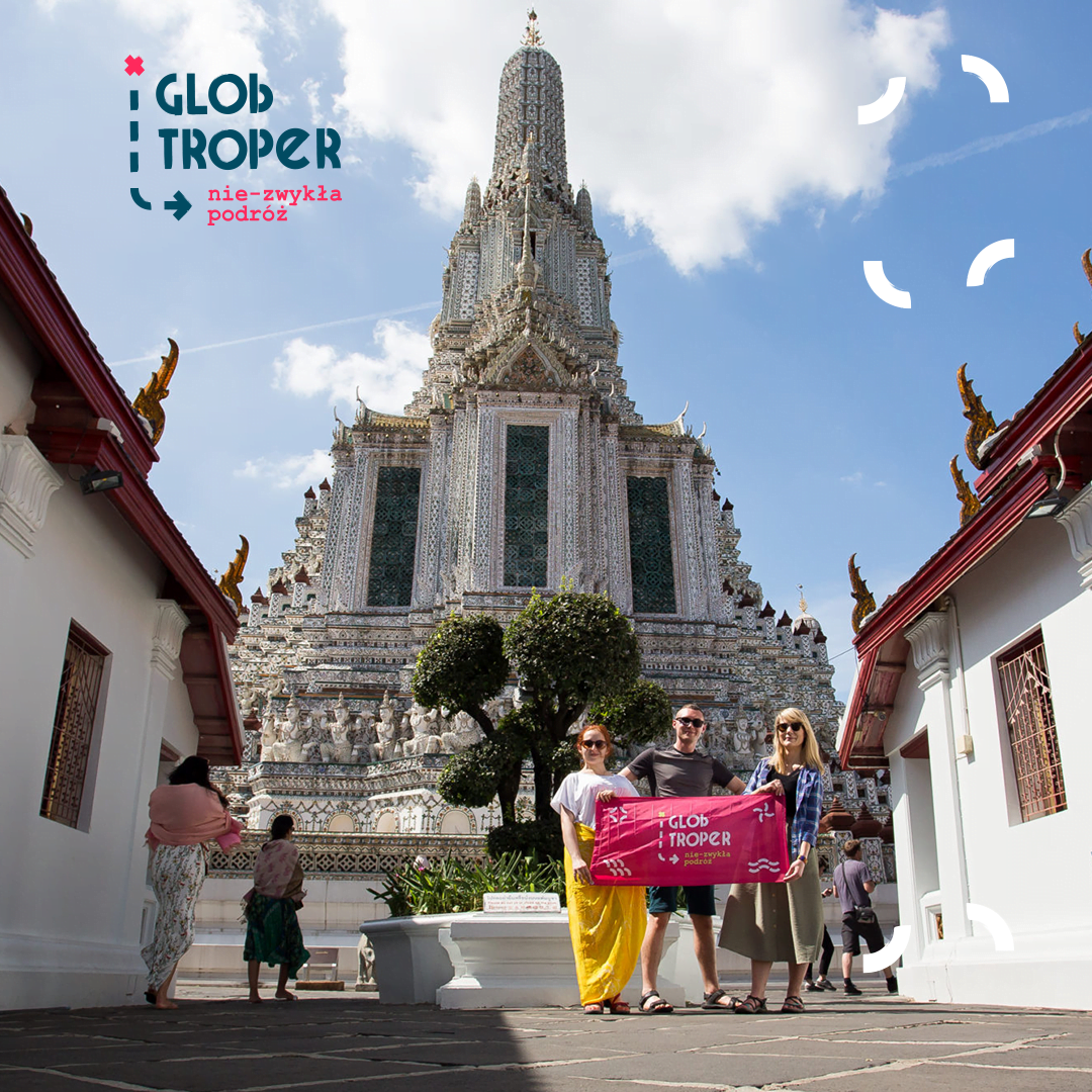Świątynia Świtu Wat Arun w Bangkoku zwiedzanie, podróż po Tajlandii z plecakiem, wyprawa do Tajlandii